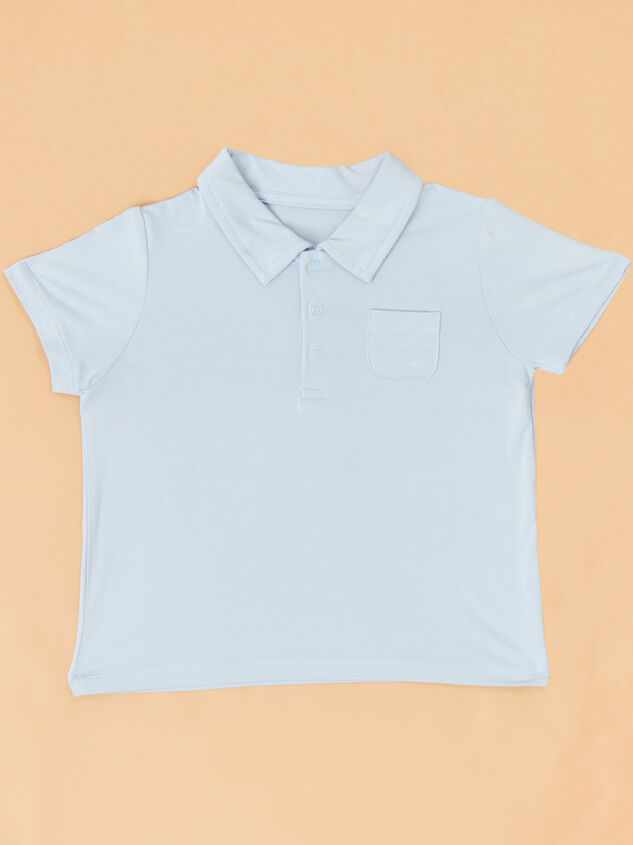 Mason Polo and Short Baby Set Detail 2 - ALTAR'D STATE KIDS