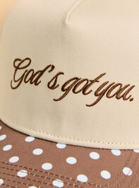 God's Got You Trucker Hat Detail 2 - AS Kids