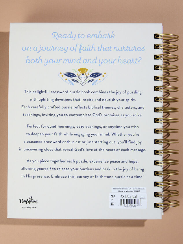 Daily Moments with God Devotional Crossword Puzzle Book Detail 2 - ALTAR'D STATE KIDS