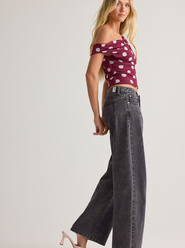 Nola Off-Shoulder Dot Top Detail 5 - AS Kids