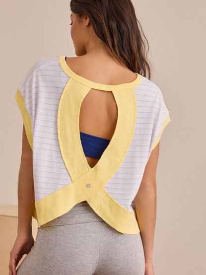 Sunny Day Open-Back Tee - AS Kids