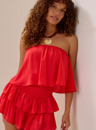Ronnie Flowy Satin Romper - AS Kids