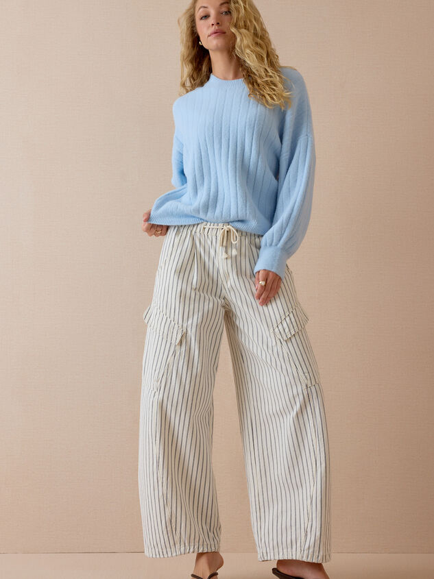 Maislynn Oversized Rib Sweater Detail 3 - AS Kids