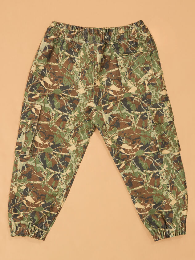 Wilder Camo Cargo Jogger Detail 5 - AS Kids