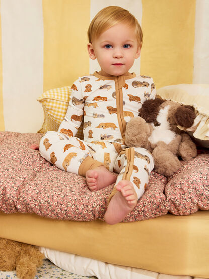 Napping Puppies Romper - ALTAR'D STATE KIDS