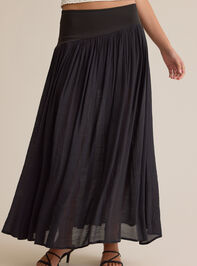 Saylor Drop-Waist Maxi Skirt Detail 3 - ALTAR'D STATE KIDS