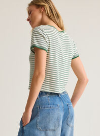 Aspen Stripe Tee Detail 5 - AS Kids