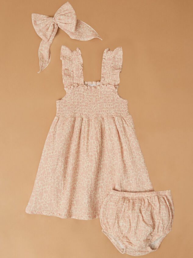 Harper Floral Dress with Bow - ALTAR'D STATE KIDS