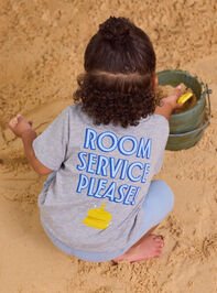 Room Service Please Tee Detail 2 - AS Kids