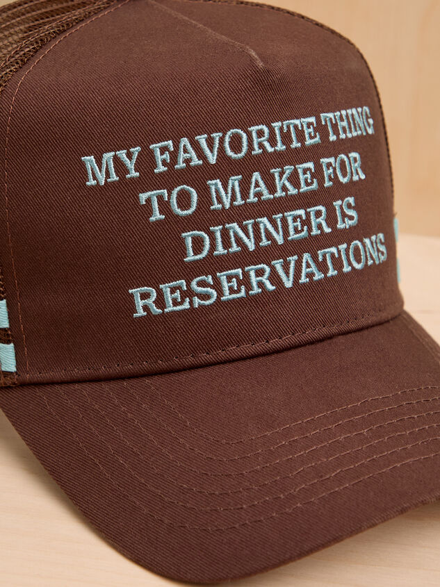 Dinner Reservations Trucker Detail 2 - AS Kids