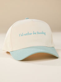 I'd Rather Be Reading Baseball Hat - ALTAR'D STATE KIDS