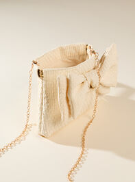 Raffia Bow Clutch Detail 3 - ALTAR'D STATE KIDS