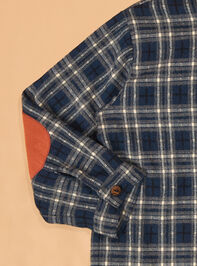 Jacob Plaid Toddler Flannel Detail 3 - AS Kids