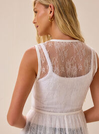 Maddie Lace Ruffle Kimono Detail 7 - AS Kids