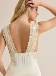 Joelle Lace Slip Dress Detail 6 - ALTAR'D STATE KIDS