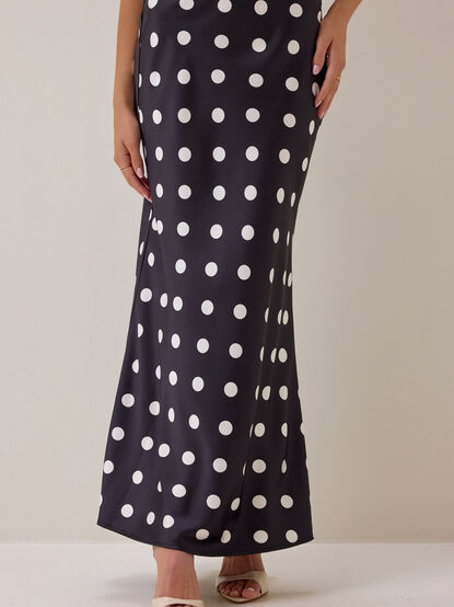 Nancie Polka Dot Maxi Skirt - AS Kids