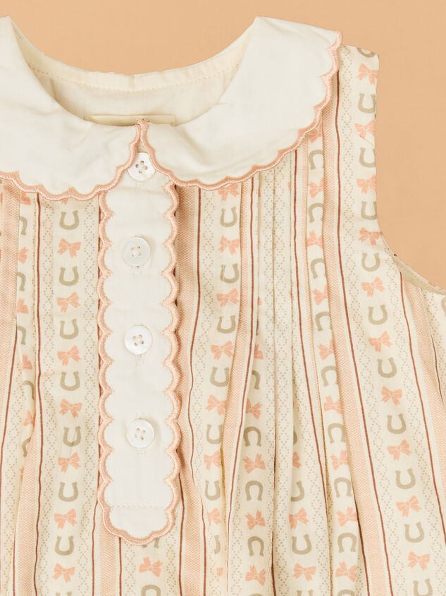 Horseshoe Bow Stripe Bubble Detail 2 - AS Kids