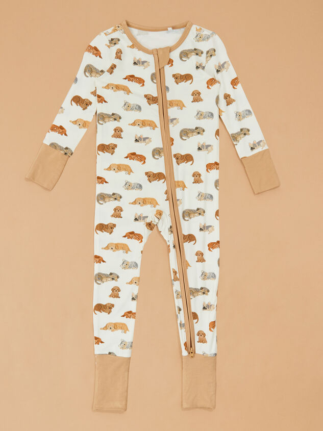 Napping Puppies Romper Detail 2 - ALTAR'D STATE KIDS