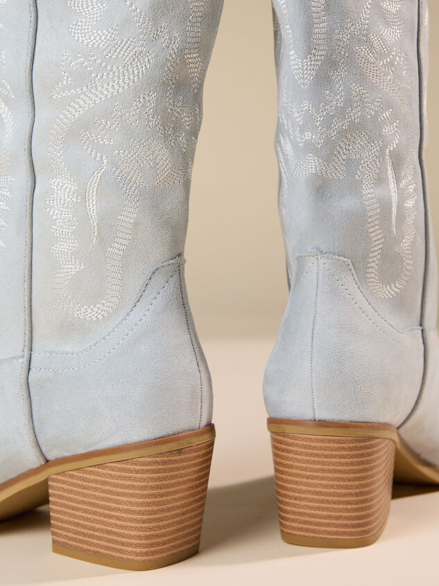 Crosley Suede Cowboy Boot Detail 4 - ALTAR'D STATE KIDS