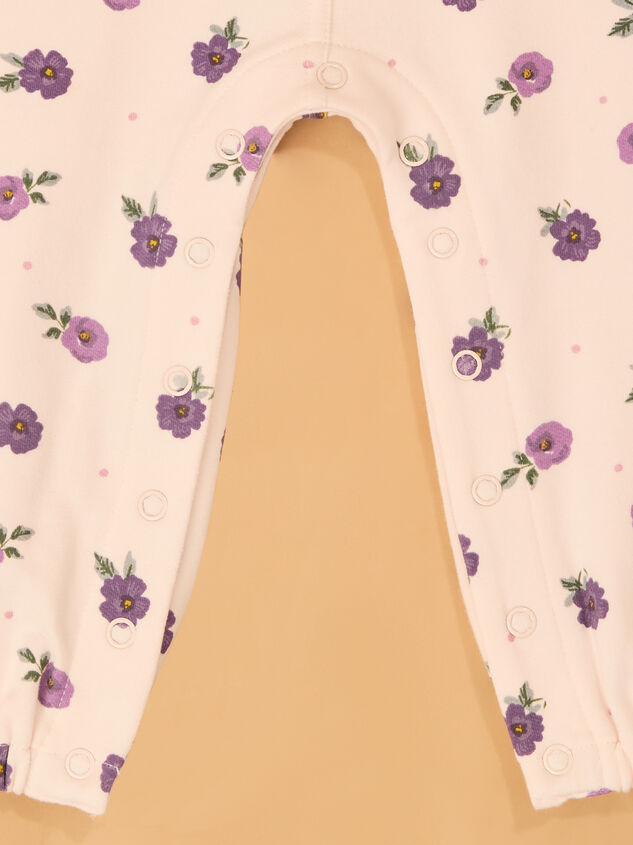 Janie Floral Flutter Overalls Detail 4 - AS Kids