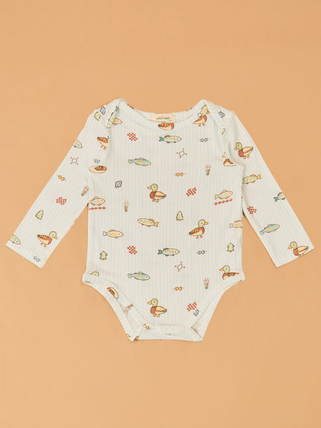 Lake Cuties Long Sleeve Bodysuit - AS Kids