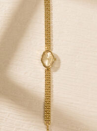 Gold Oblong Link Watch Detail 4 - ALTAR'D STATE KIDS