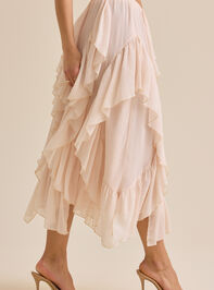 Atlas Ruffle Midi Skirt Detail 5 - ALTAR'D STATE KIDS