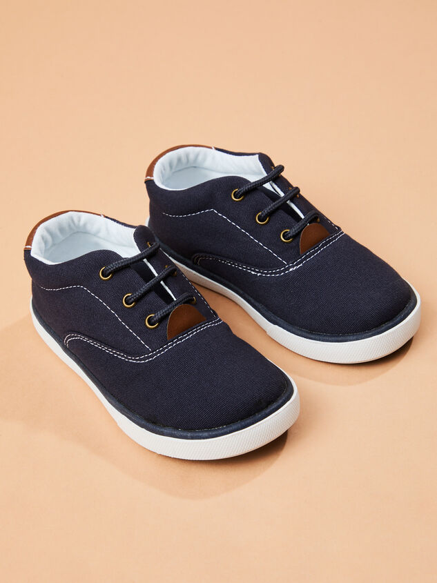 Joel Canvas Sneaker Detail 2 - AS Kids