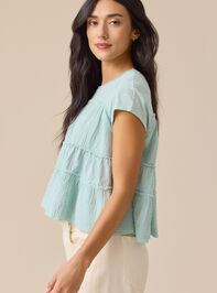 Mara Tiered Babydoll Top Detail 4 - ALTAR'D STATE KIDS