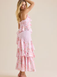 Shannon Floral Maxi Dress Detail 4 - AS Kids