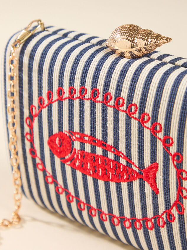 Sardine Stripe Clutch Detail 3 - ALTAR'D STATE KIDS