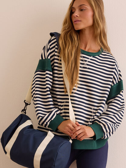 Go-To Stripe Pullover - AS Kids