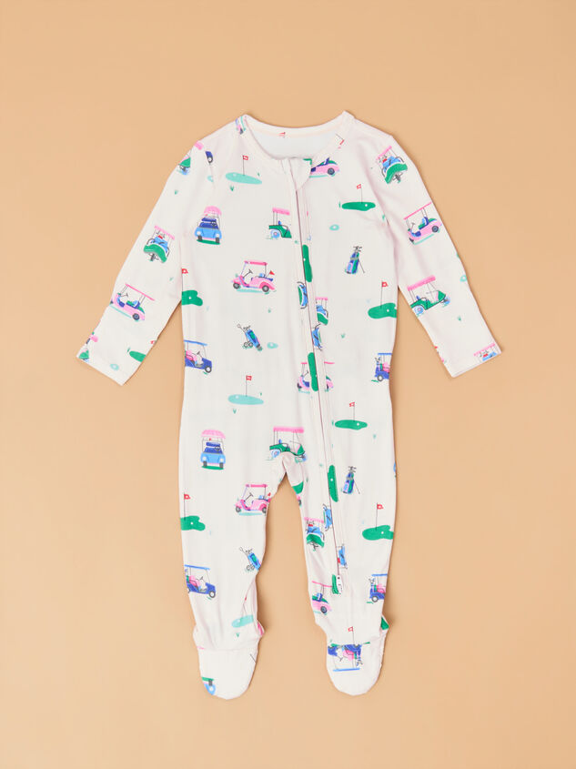 Vivian Vintage Golf Ruffle Footie - ALTAR'D STATE KIDS