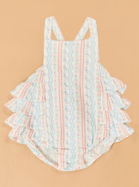 Tulip Stripe Ruffle Sunsuit - AS Kids