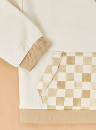 Vance Checkered Sweatshirt Detail 4 - ALTAR'D STATE KIDS