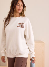 Cozy Readers Book Club Sweatshirt Detail 3 - AS Kids