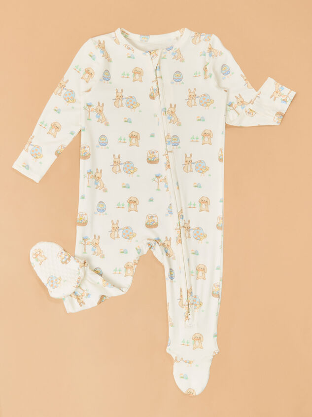 Easter Hunt Footie Detail 2 - ALTAR'D STATE KIDS