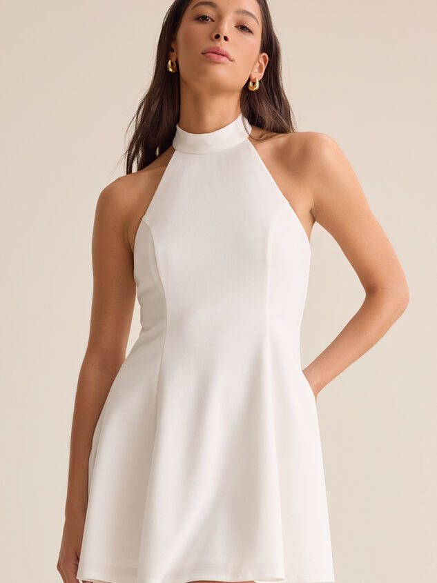 Zariah Halter Mini Dress Detail 2 - AS Kids