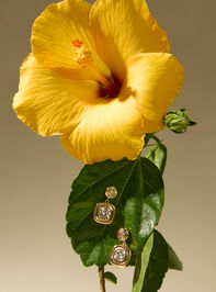 Savanna Square Dangle Earring Detail 2 - AS Kids