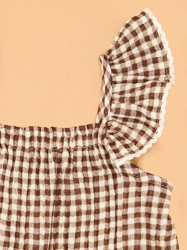 Kylie Gingham Bubble Detail 2 - AS Kids