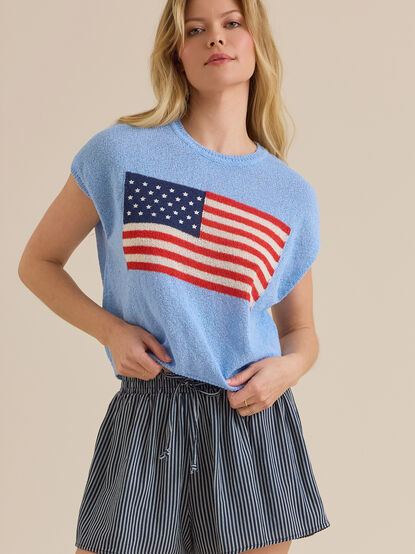 Viola Flag Sweater Vest - ALTAR'D STATE KIDS