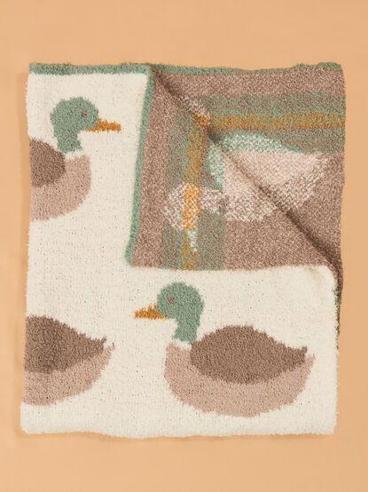 Mallard Chenille Blanket By Mudpie - AS Kids