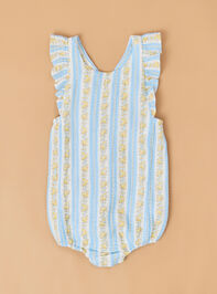 Winnie Mae Stripe Sunsuit Detail 2 - ALTAR'D STATE KIDS