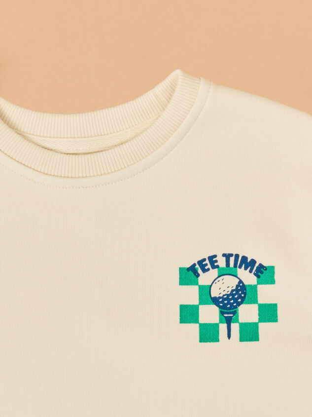 Tee Time Golf Sweatshirt Detail 3 - ALTAR'D STATE KIDS