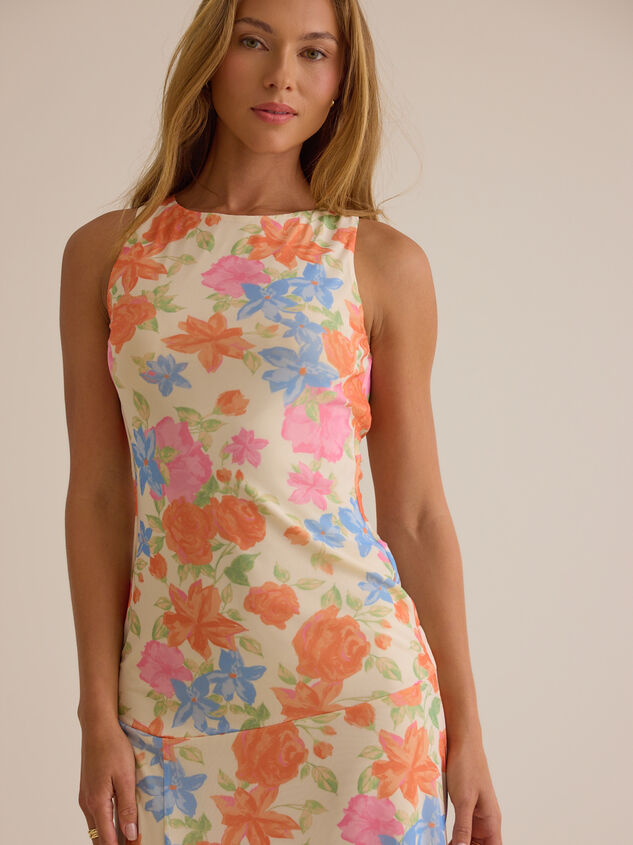 Mayra Mesh Maxi Dress Detail 4 - ALTAR'D STATE KIDS