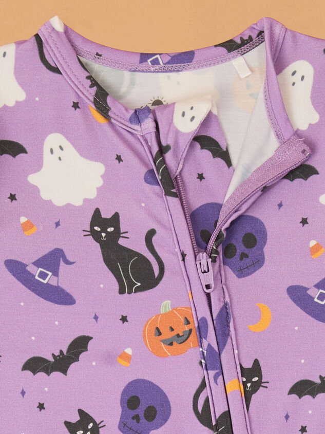 Spooky Nights Romper Detail 4 - AS Kids