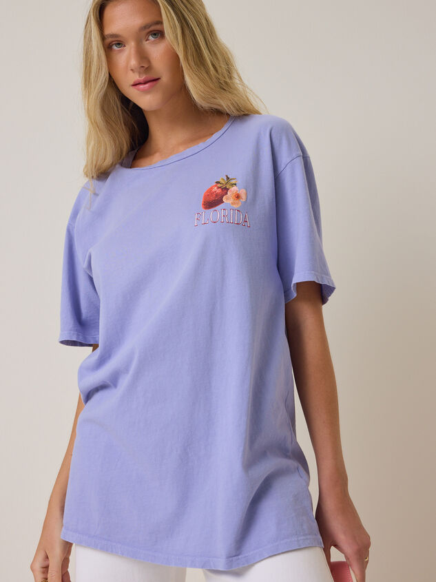 Florida Floral Oversized Tee Detail 4 - ALTAR'D STATE KIDS