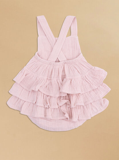 Ava Muslin Ruffle Bubble - ALTAR'D STATE KIDS