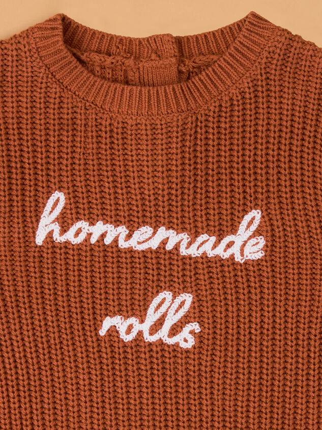 Homemade Rolls Knit Bodysuit Detail 3 - AS Kids