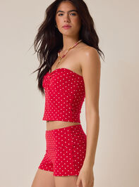 Ardyn Polka Dot Twist Tube Top Detail 4 - AS Kids
